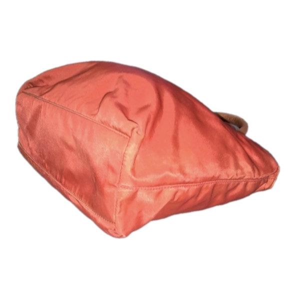 Authentic Prada Women's Vermillion Nylon Handbag - Picture 5 of 9